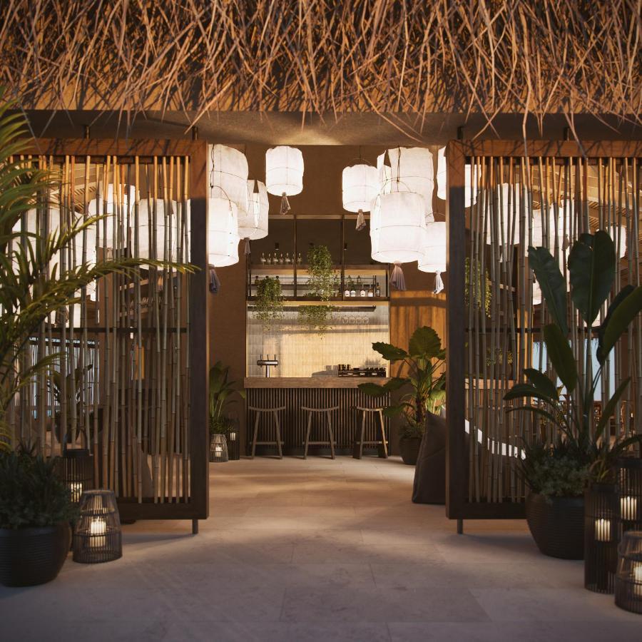 Helea Lifestyle Beach Resort Kallithéa Esterno foto The interior of the restaurant