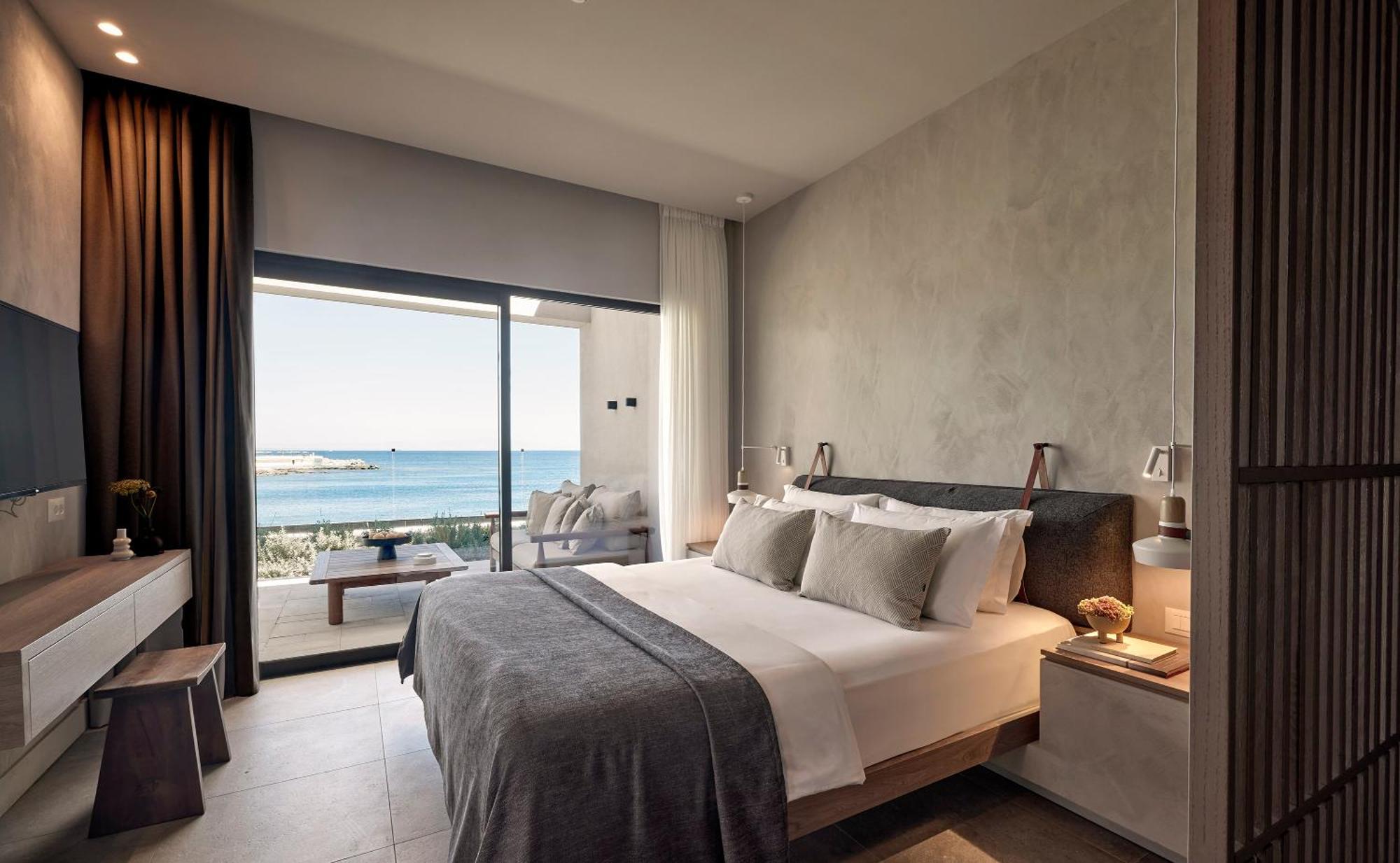 Helea Lifestyle Beach Resort Kallithéa Camera foto Deluxe Seafront