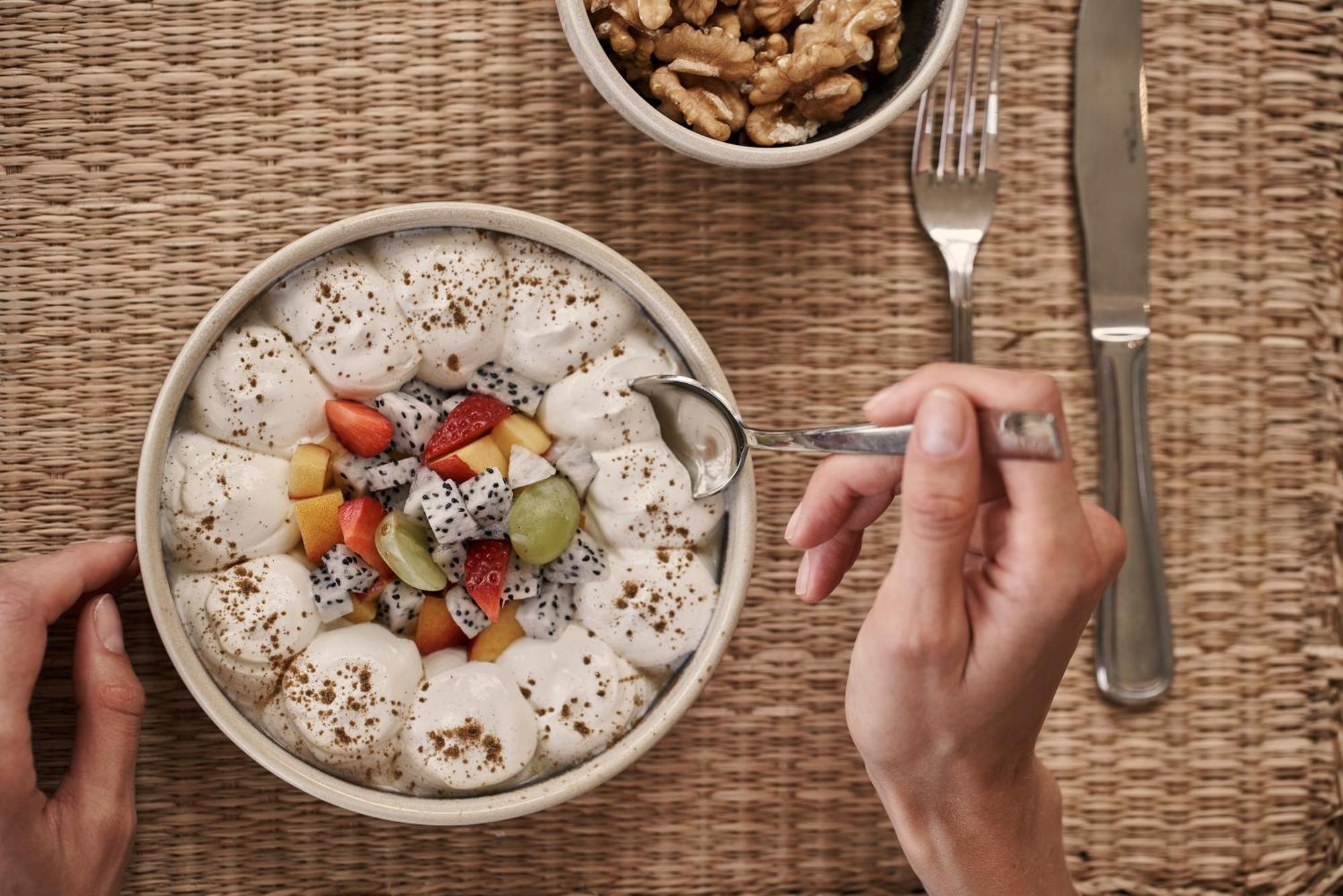Helea Lifestyle Beach Resort Kallithéa Esterno foto A bowl of chia pudding
